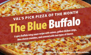 Pizza of the Month - The Blue Buffalo