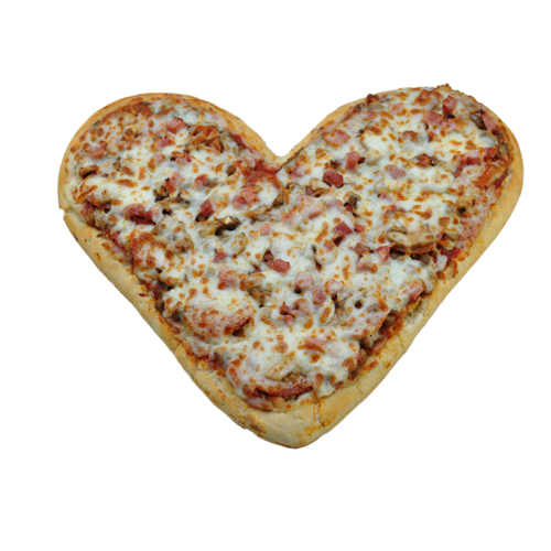 Heart-Shaped Special Pizza