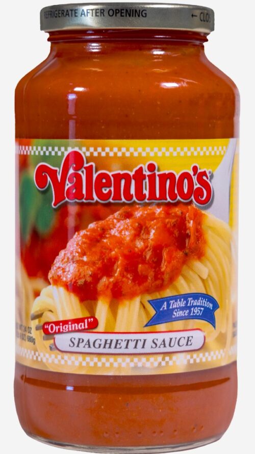 Valentino’s Spaghetti Sauce – Case of 4